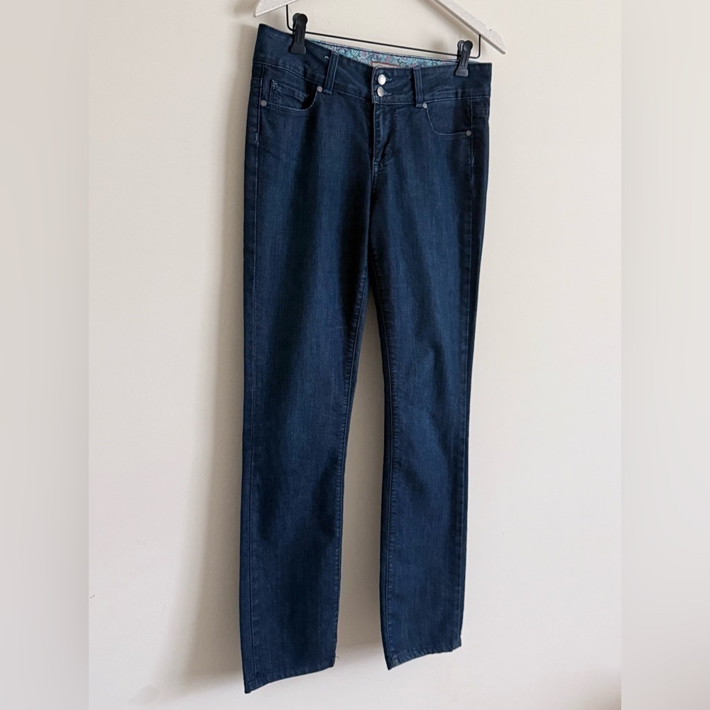 Paige Hidden Hills Bootcut Dark Wash Jeans Womens Size 29 - Picture 3 of 9